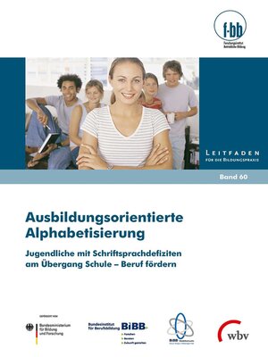 cover image of Ausbildungsorientierte Alphabetisierung